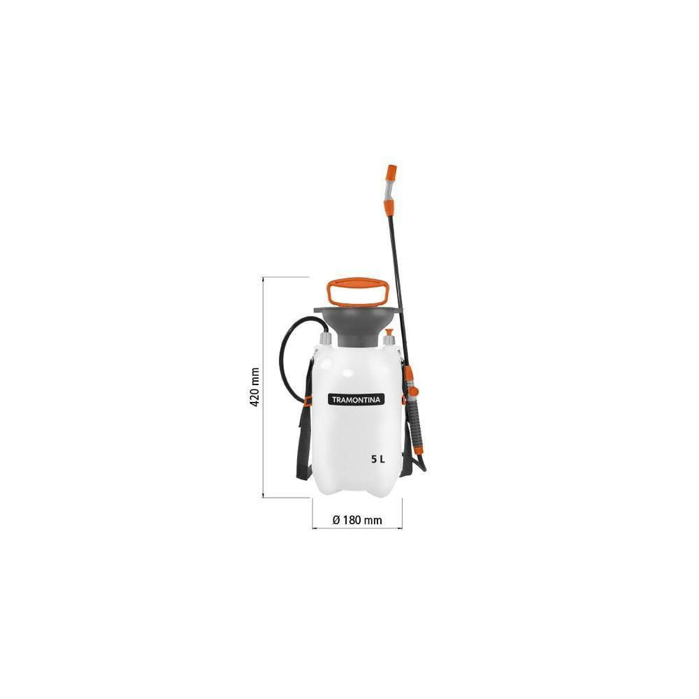 Pulverizador Lateral De Compressão Previa Tramontina 5 L