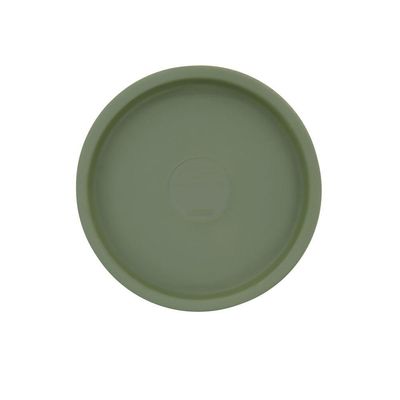 Prato Vaso Tramontina Em Polietileno Verde Oliva Pp