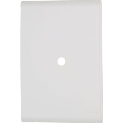 Placa Com 1 Furo 9,5 Mm 4x2 Tramontina Liz Branca