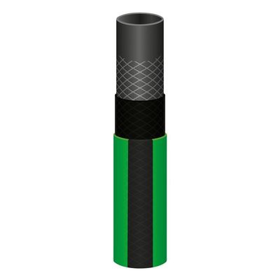 Mangueira Flex Para Jardim Tramontina Verde Com Faixa Preta Em Pvc 4 Camadas 20 M