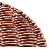 Lugar Americano Coração De Rattan Plástico Mesclado - Lyor