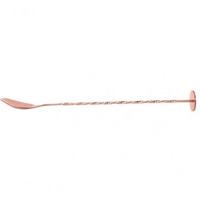 Kit 6 Colher Bailarina Revestimento De Bronze 27 Cm - Mimo