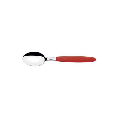 Kit 3 Colher Cha Tramontina Ipanema Inox Vermelho
