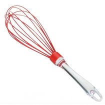 Fuet Em Silicone Vermelho - Mimo Style