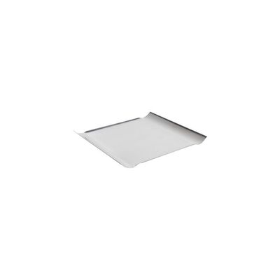 Bandeja Tramontina Quadrata Retangular Em Aço Inox Alto Brilho 32 X 28 Cm
