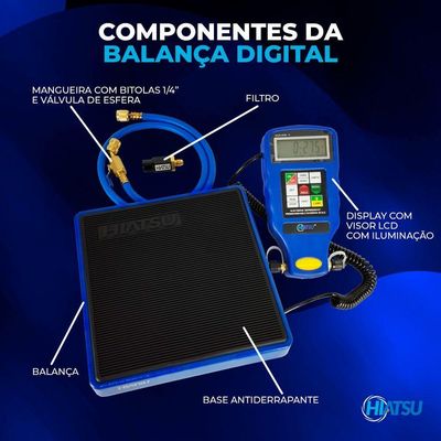 Balança Digital Programável 100kg Com Solenoide Hiatsu Bph-100s único