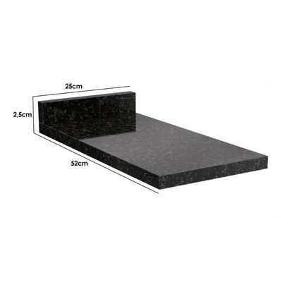 Módulo Cozinha Kappesberg Nox Tampo p/ Balcão B647 25cm Cinzel-Kappesberg