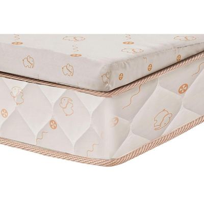 Colchão p/Berço D18 Baby Rampa Anti-Refluxo Berço - 60x130x10 - Polar