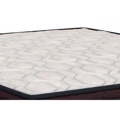 Cama Box Queen: Colchão Molas Orthoflex Ensacadas Memory HP + Base CRC Courano White(158x198)