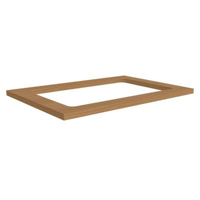Módulo Cozinha Kappesberg Maxxi Tampo p/ Balcão Cooktop E608 80cm Canela-Kappesberg