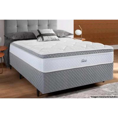 Colchão Casal Molas Ensacadas MasterPocket Toledo Euro Pillow (138x188x28) - Herval