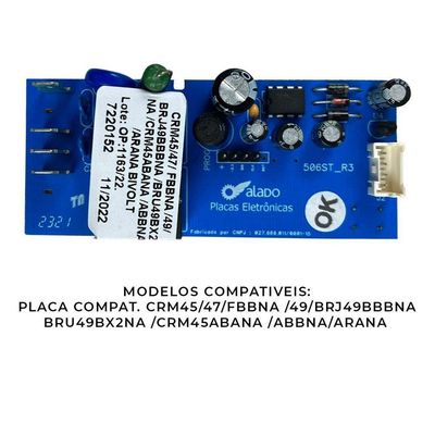 Placa Eletrônica Geladeira Brastemp/consul W10314921 W10168505 W10632488 único