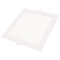 Plafon Led Tramontina Quadrado De Embutir Slim 18 W Bivolt 3000 K Luz Amarela