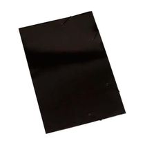 Pasta de Papelão plastificado com Elástico Preto Polycart