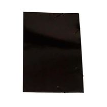 Pasta de Papelão plastificado com Elástico Preto Polycart