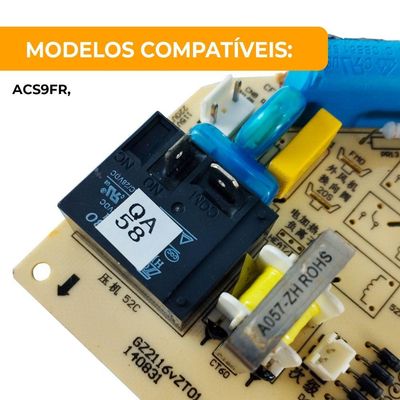 Placa Eletrônica Evaporadora Acs 9.000 Btus Agratto Original