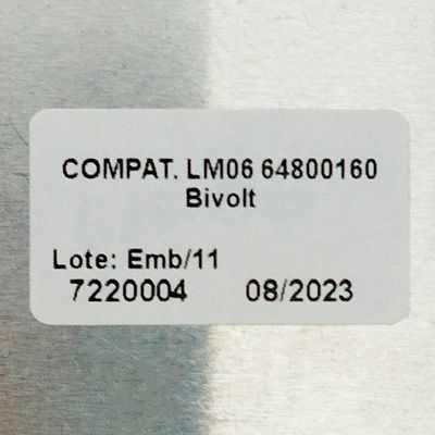 Placa Eletrônica Electrolux Lm06, Lm06a, Lt75, Lf80, Lq75 - 64800160 127/220v - Alado