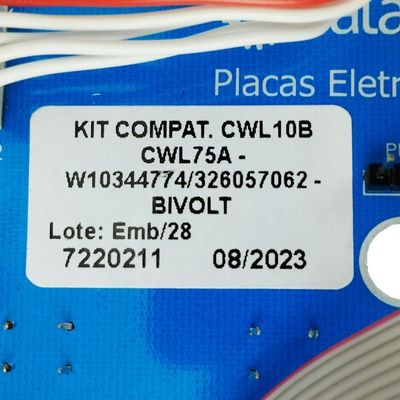 Kit Placa Interface + Placa De Potência W10344774 326057062 7220211
