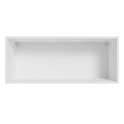 Armário Aéreo 80cm Branco/Cinza Agata Madesa