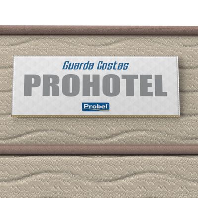 Colchão Casal Espuma D33 Prohotel Probel 17cm Bege/Bege (138x188x17cm)