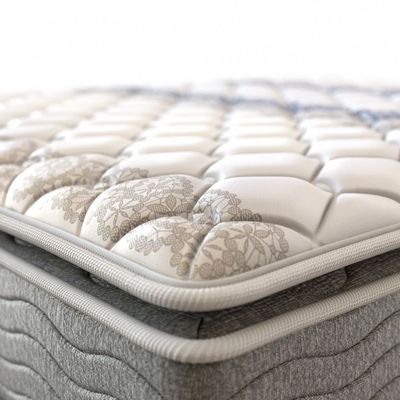 Colchão Solteiro Espuma AD Resistence Probel 28cm Branco/Cinza (88x188x28cm)