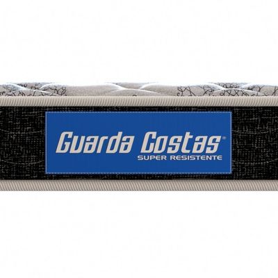 Colchão Solteiro Espuma D23 Super Resistente Probel 14cm Branco/Preto (88x188x14cm)