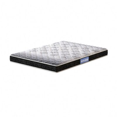 Colchão Casal Espuma D23 Super Resistente Probel 14cm Branco/Preto (138x188x14cm)