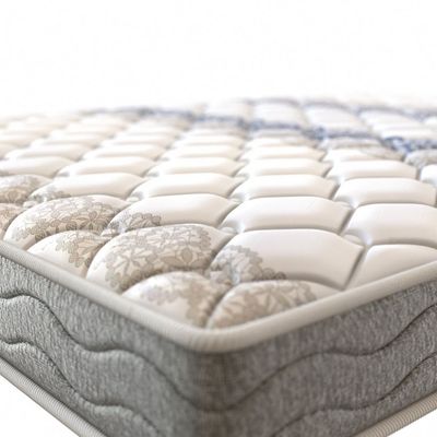 Colchão King Espuma D45 Guarda Costas Probel 20cm Branco/Cinza (193x203x20cm)