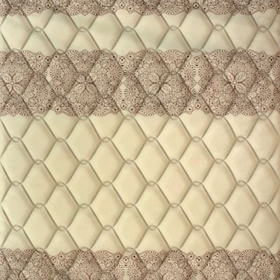 Colchão King Espuma D28 Guarda Costas Probel 14cm Branco/Marrom (193x203x14cm)