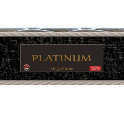 Colchão King Espuma D33 Platinum Prodormir 20cm Cinza/Preto (193x203x20cm)