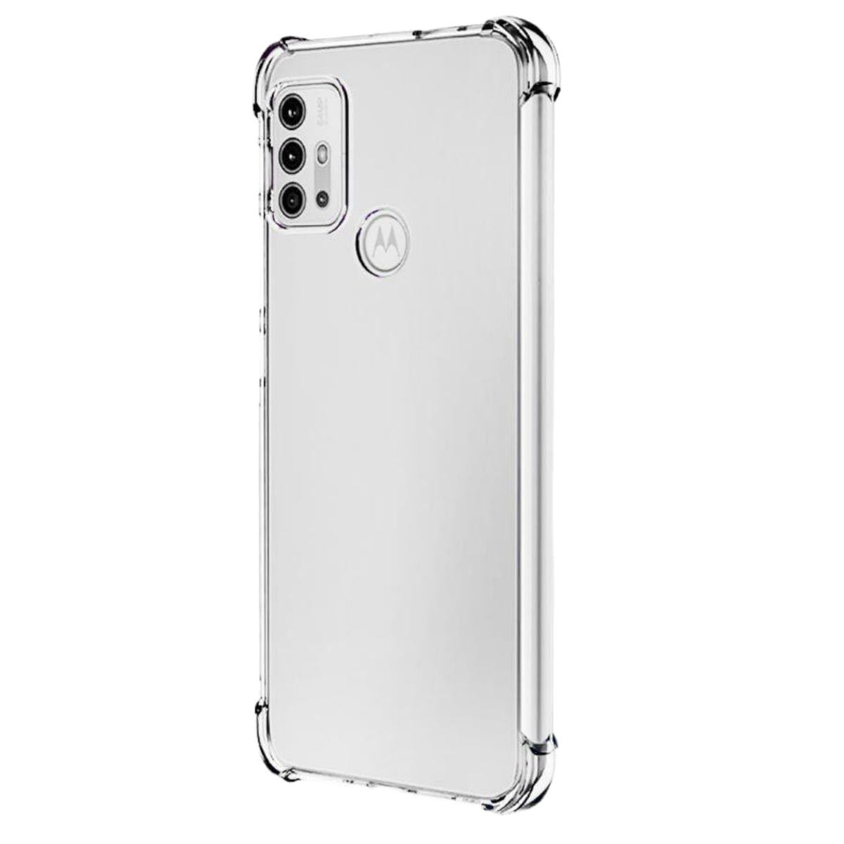 Capa Protetora Transparente Flexível Para Moto G20