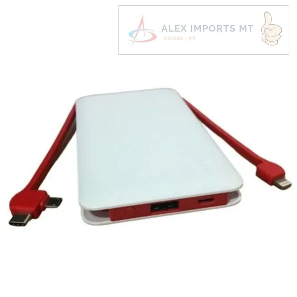Carregador Portátil Kaidi 5000 Mah