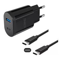 17307593722965 Carregador Turbo Para Android com Cabo Type-C x Type-C 5.1A