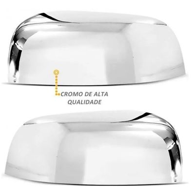 Kit Aplique Cromado Maçaneta Retrovisor Ford Ranger 2013 à 2021