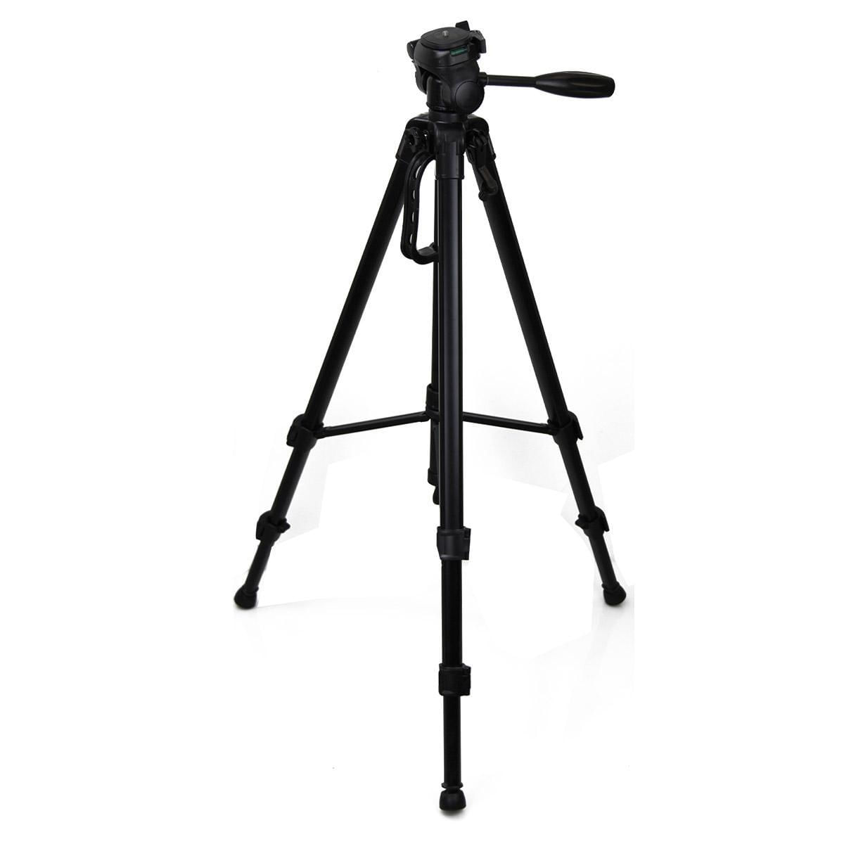 Tripe Universal 1,70 PRETO para Câmeras Fotográficas com suporte para celular