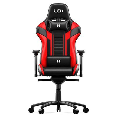 Cadeira Gamer Olympians Poseidon Preta e Vermelha