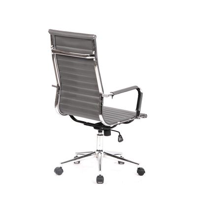 Cadeira de Escritório Presidente Giratória com Relax New Best Cinza