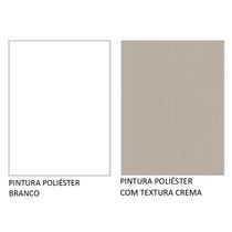 Balcão Multiuso 80cm 2 Portas Branco/crema Madesa