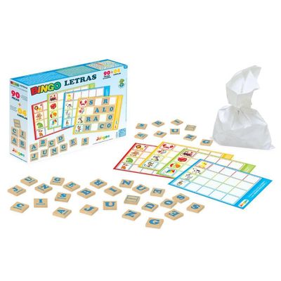 Jogo Bingo De Letras - Junges 705