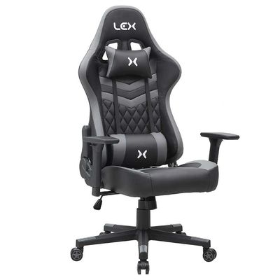 Cadeira Gamer Olympians Hades Preta e Cinza