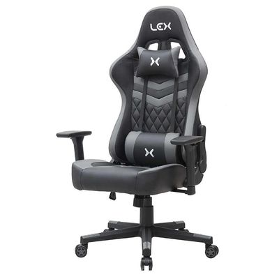 Cadeira Gamer Olympians Hades Preta e Cinza