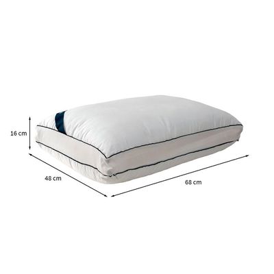 Travesseiro Guldi Dream Branco e Azul