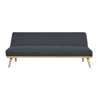 Sofá-Cama 3 Lugares Casal Córsega Cinza Escuro