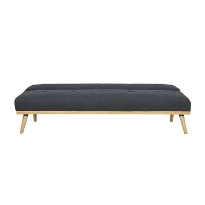 Sofá-Cama 3 Lugares Casal Córsega Cinza Escuro