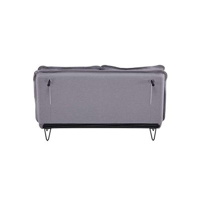 Sofá-Cama 2 Lugares Casal Bergamo Cinza Claro