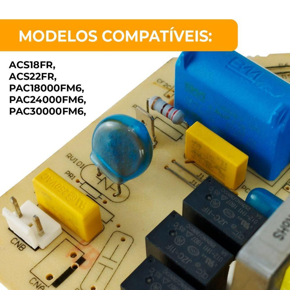 Placa Principal Evaporadora De 18.000 A 30.000 Btus Agratto E Philco
