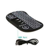 MINI TECLADO CONTROLE S/FIO TOUCH LED PC/NOTE/GAMER/TVSMART