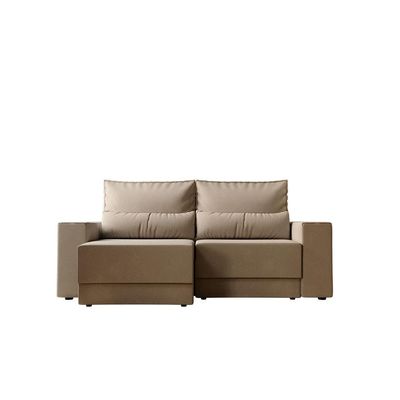 Sofá 3 Lugares Retrátil Sochi Suede Bege