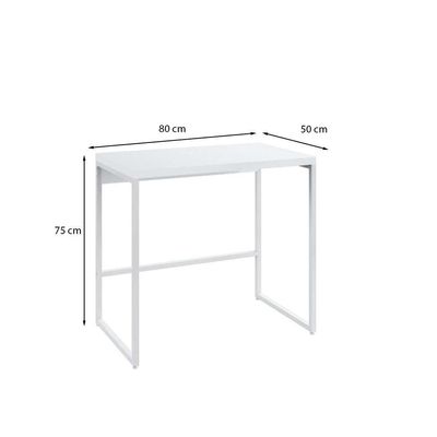 Escrivaninha Studio Branca 80 cm