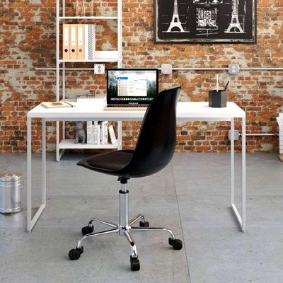 Escrivaninha Studio Branca 135 cm